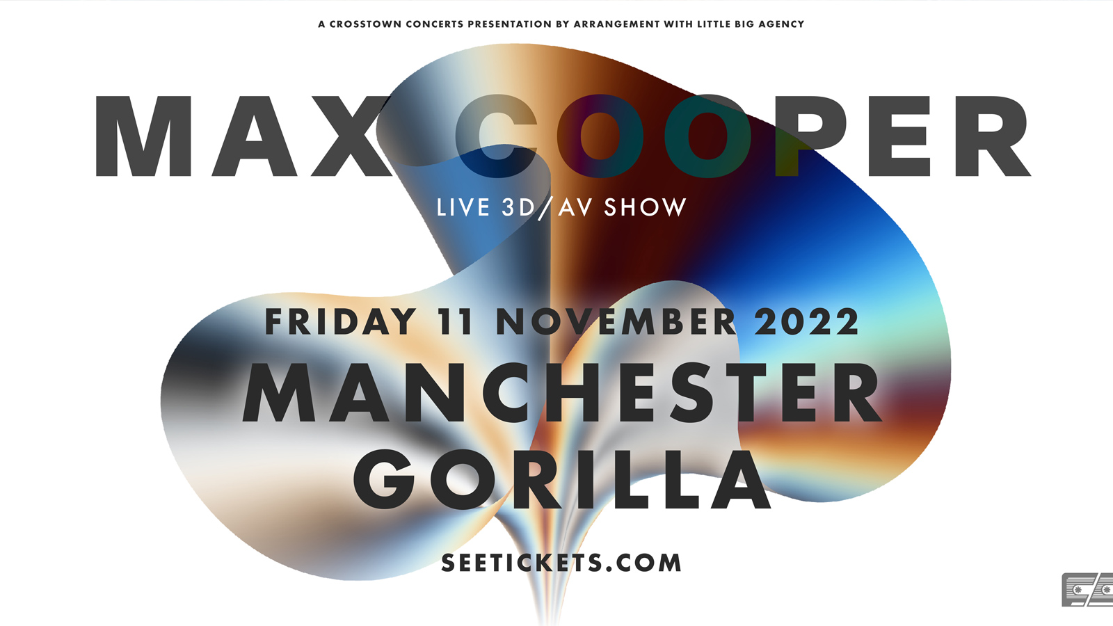 Max Cooper Postponed New Date 9 December At Gorilla Manchester On