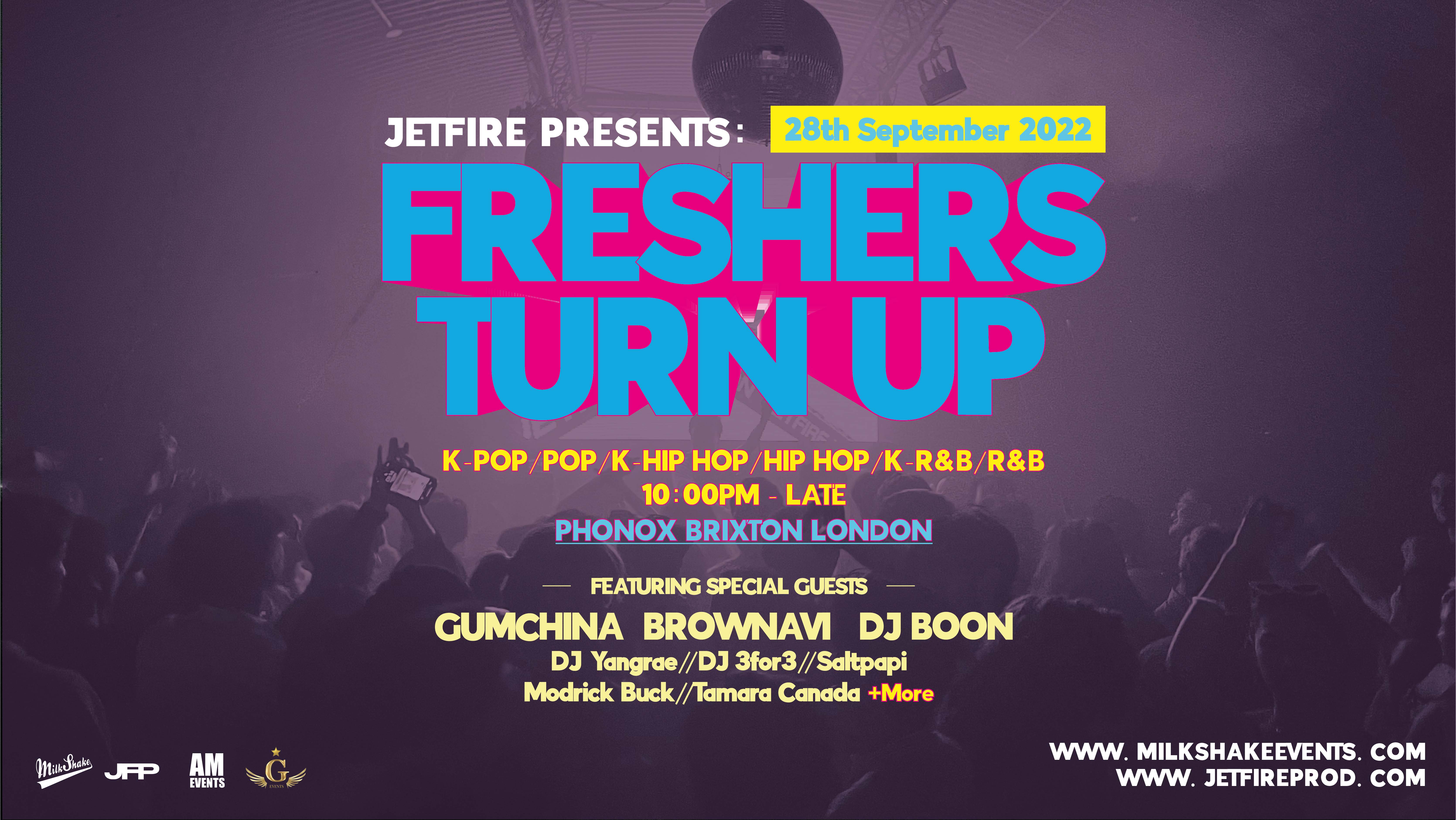 Freshers Turn Up🔥 2022 🎉 Phonox Brixton London 28th Sep 2022 At Phonox London On 28th Sep 