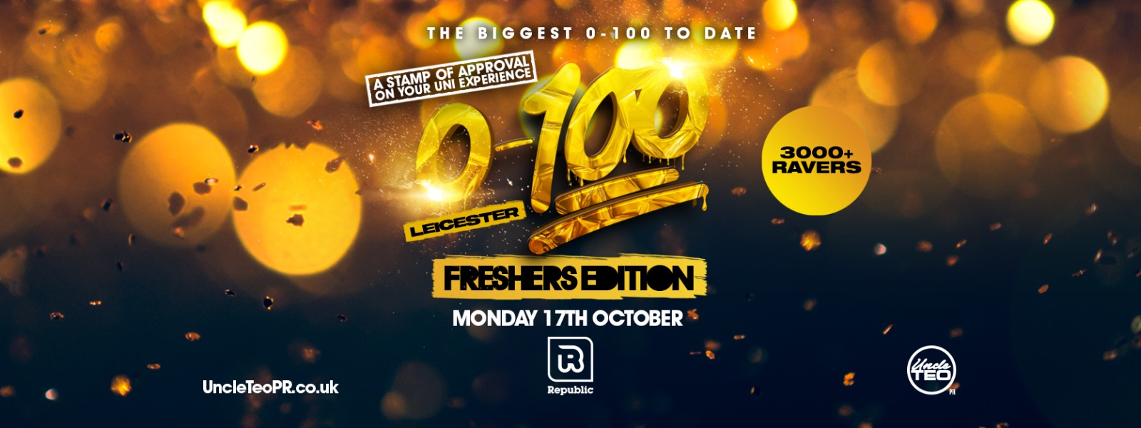 0-100 : Freshers Edition [1000+ TICKETS SOLD IN 10 MINS]