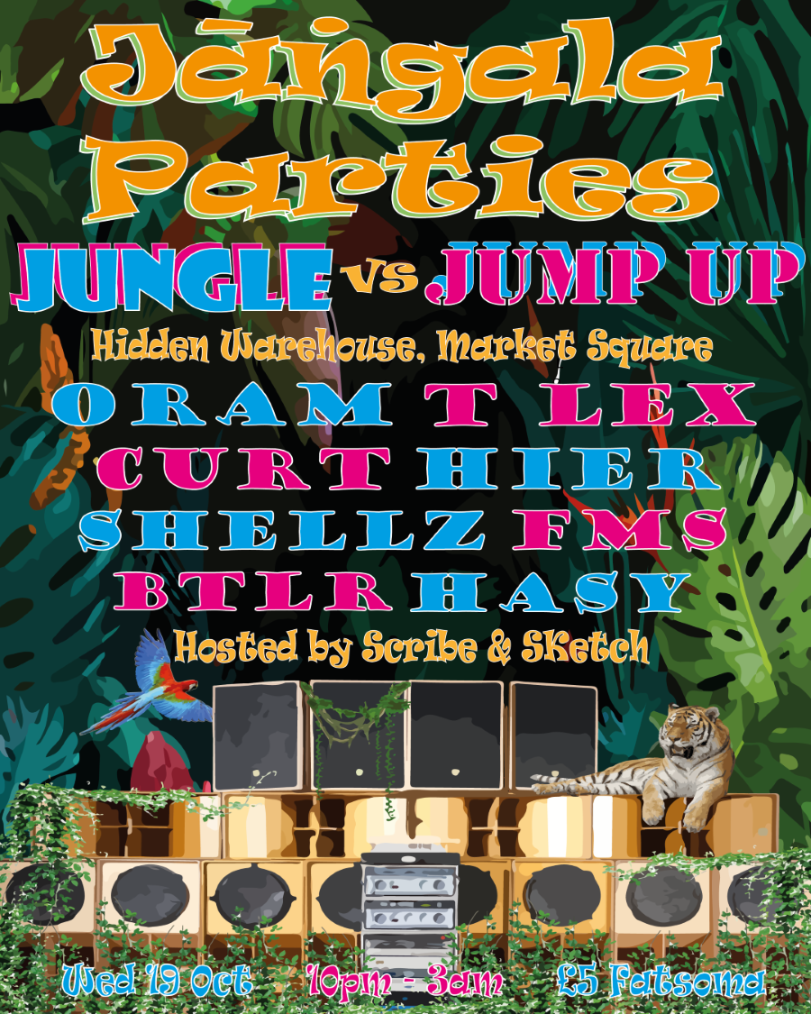 JUNGLE vs JUMP UP w/ ORAM & T LEX