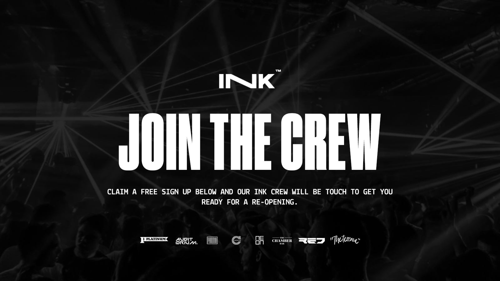 Ink – Join The Ink Crew for Freshers 2022