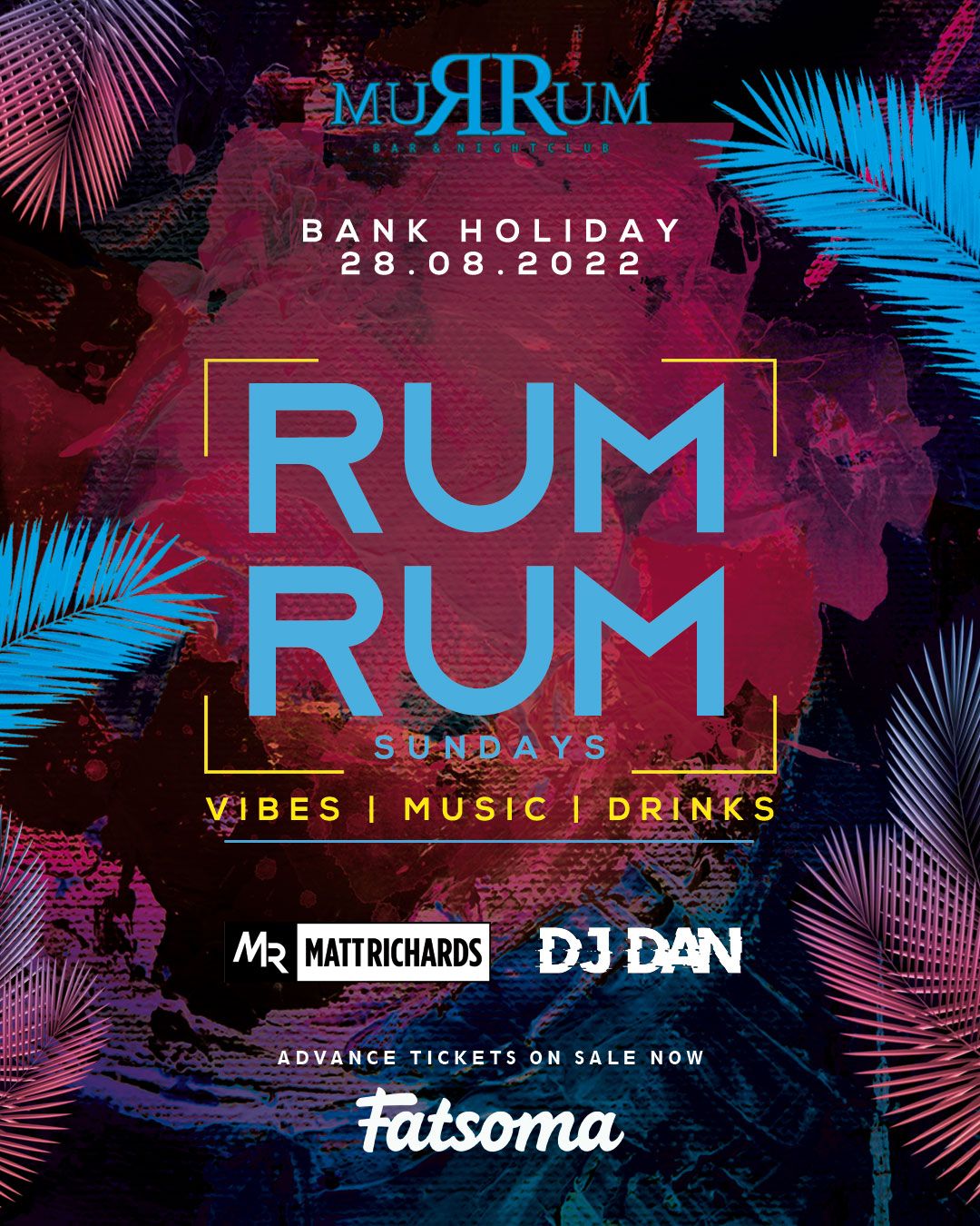 Rum Rum Sundays Bank Holiday Special Arcadian at Rum Rum Birmingham