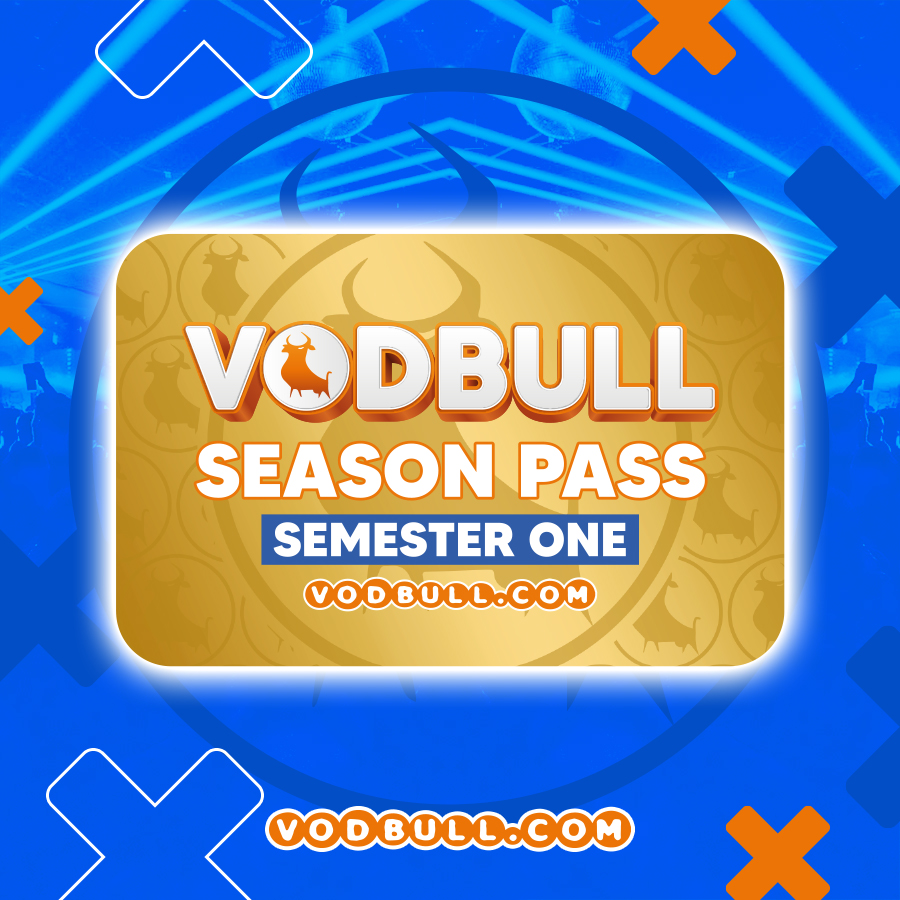 📣VODBULL SEASON TICKET – SEMESTER ONE!! 📣 ⚠️FURTHER STOCK AVAILABLE⚠️
