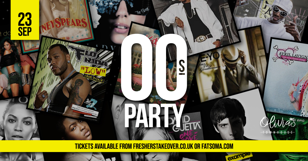 Sheffield Freshers 00s Party – Olivia’s