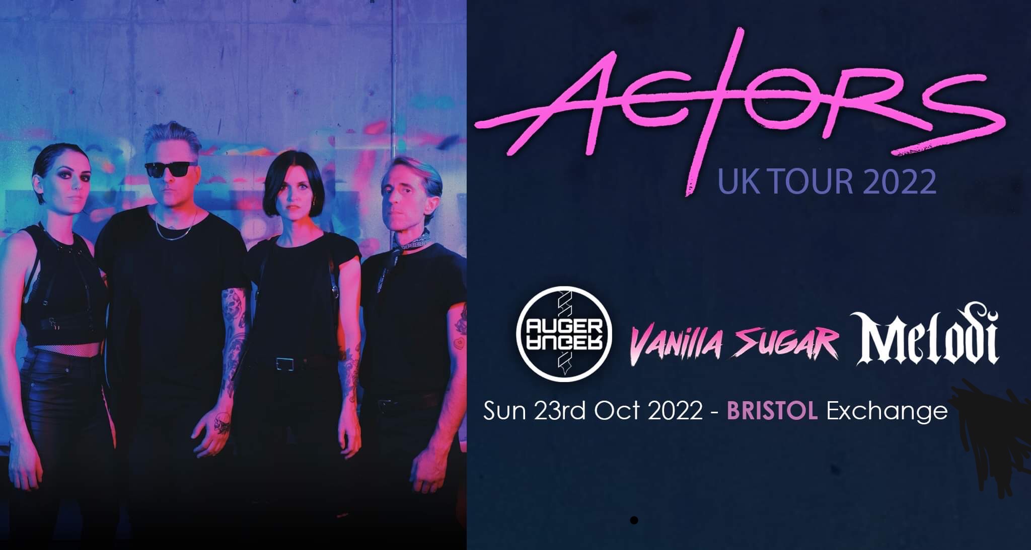 ACTORS + Auger + Vanilla Sugar & Melodi
