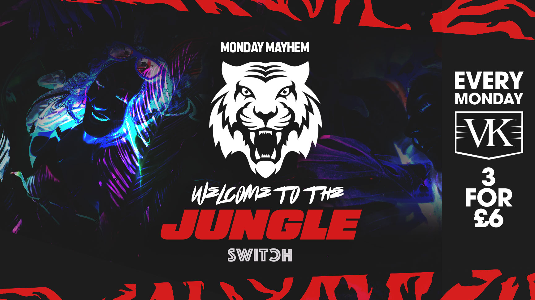 Welcome to the Jungle Freshers ZOO – Monday 12th September – Monday Mayhem