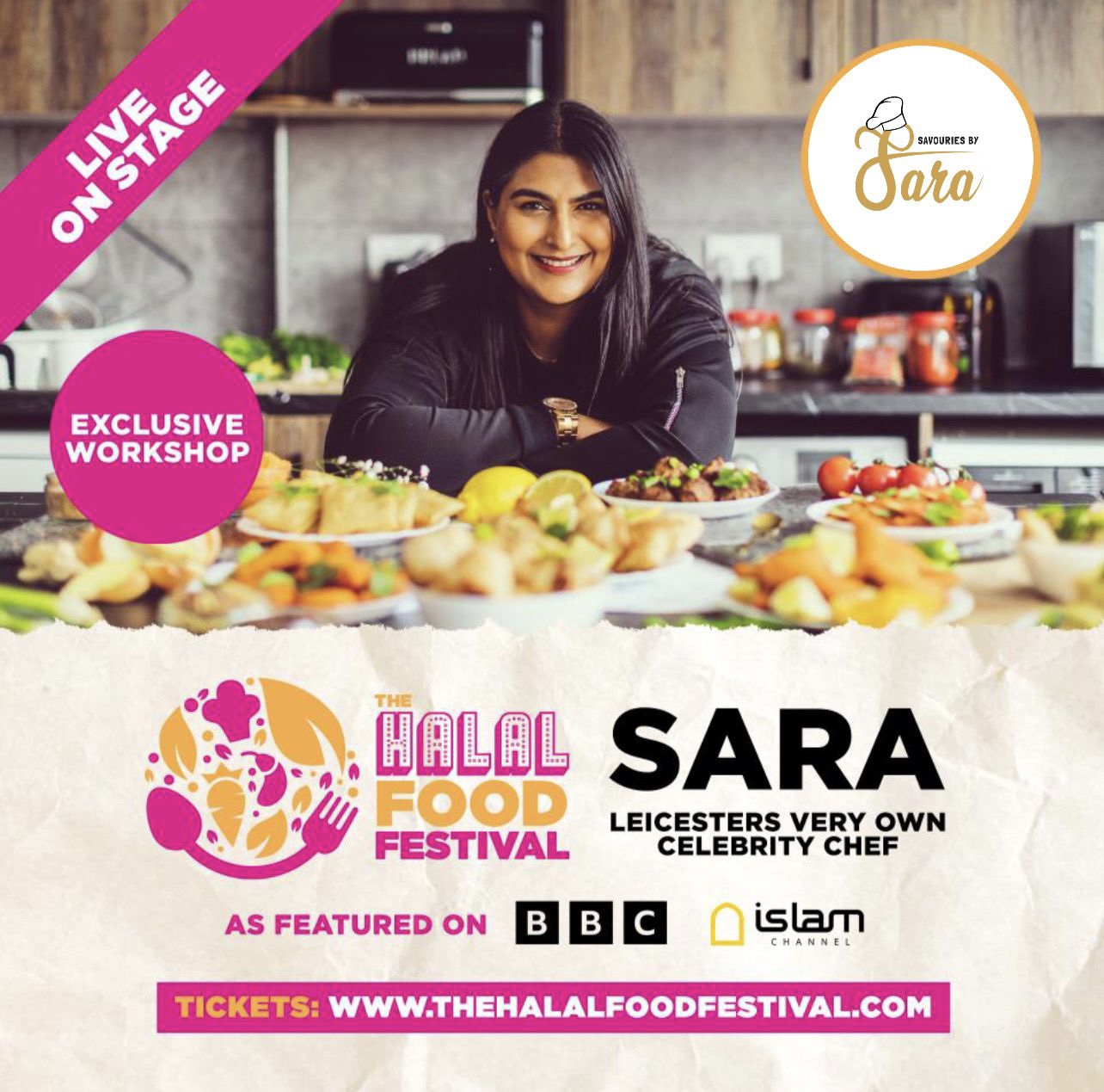 Sara Workshop – Saturday 3.15pm at Creative Stage