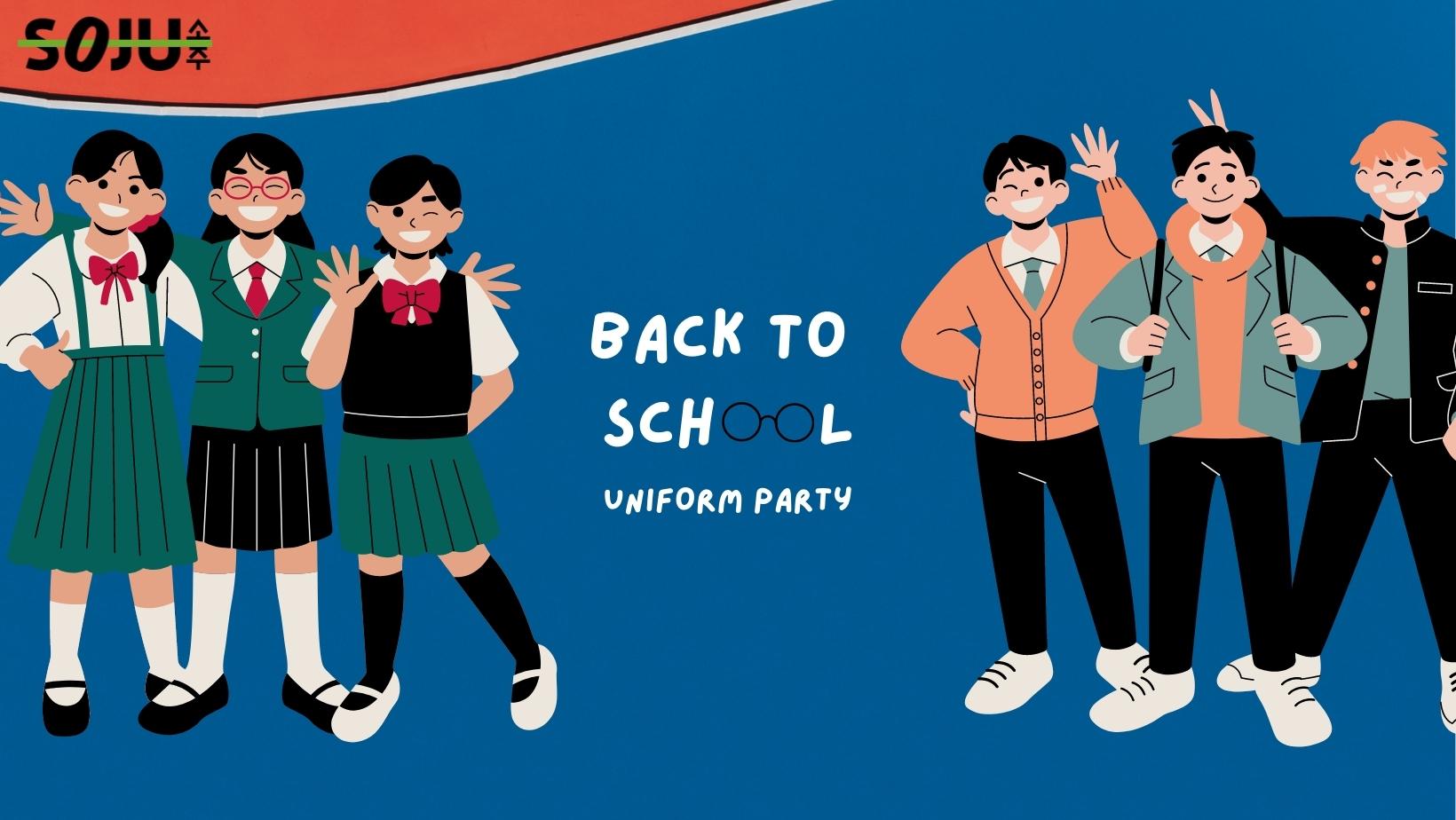 SOJU KPOP BACK 2 SCHOOL UNIFORM PARTY! at Q Club, Reading on 13th Oct