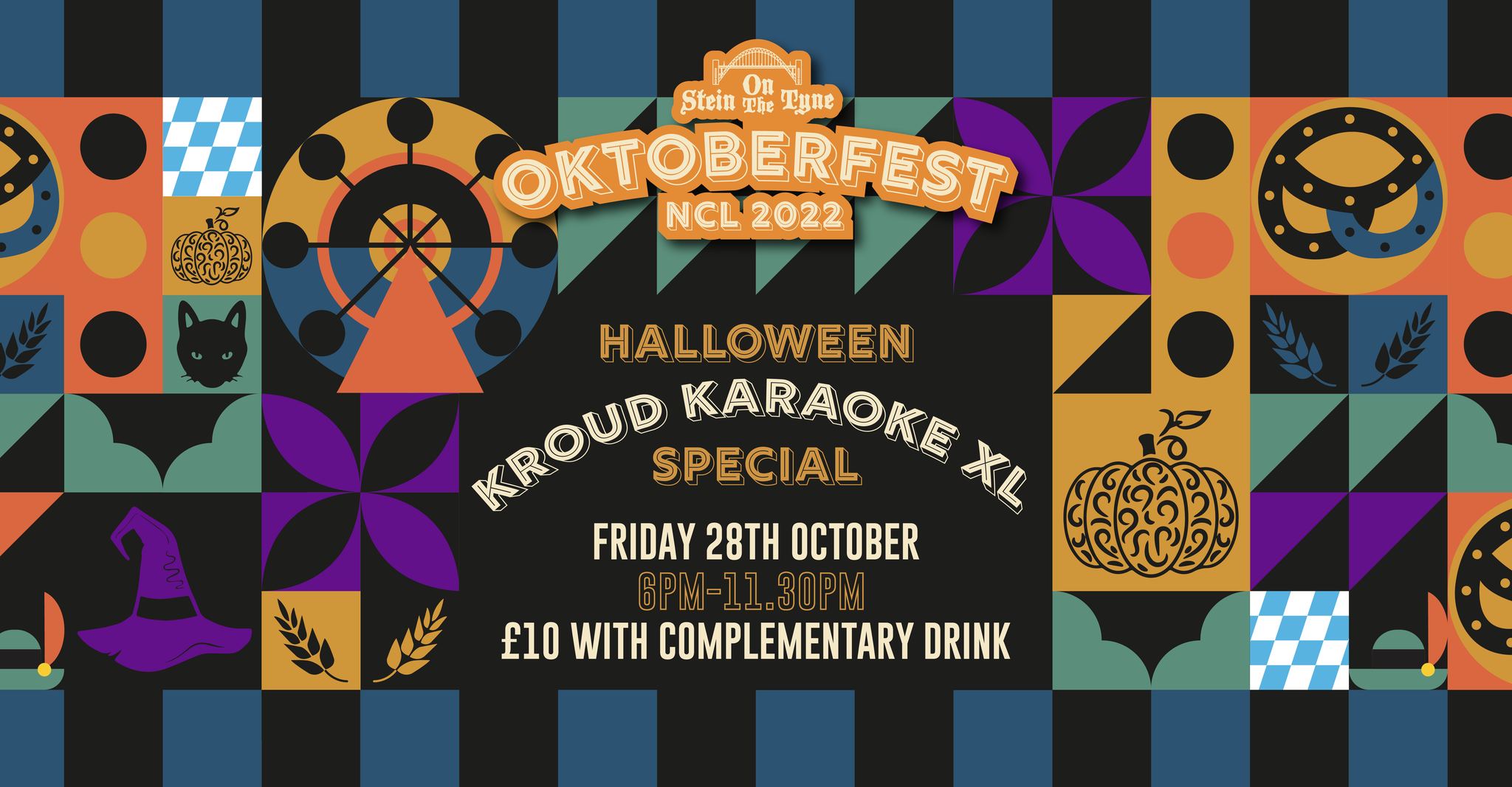Kroud Karaoke XL – Halloween Special at Oktoberfest Newcastle
