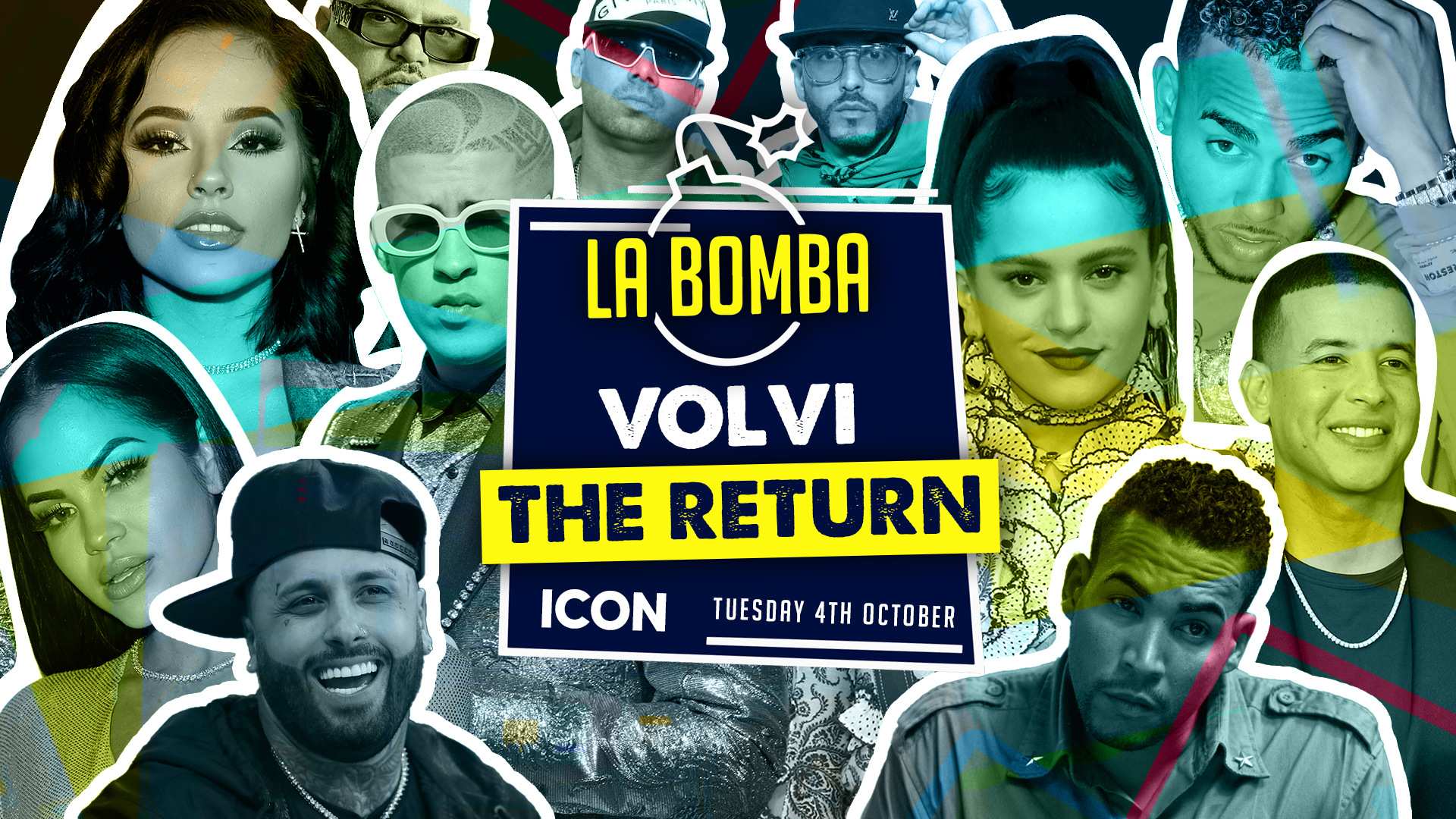 La Bomba / Volvi / The Return (SOLD OUT) at ICON, Nottingham on 4th Oct ...