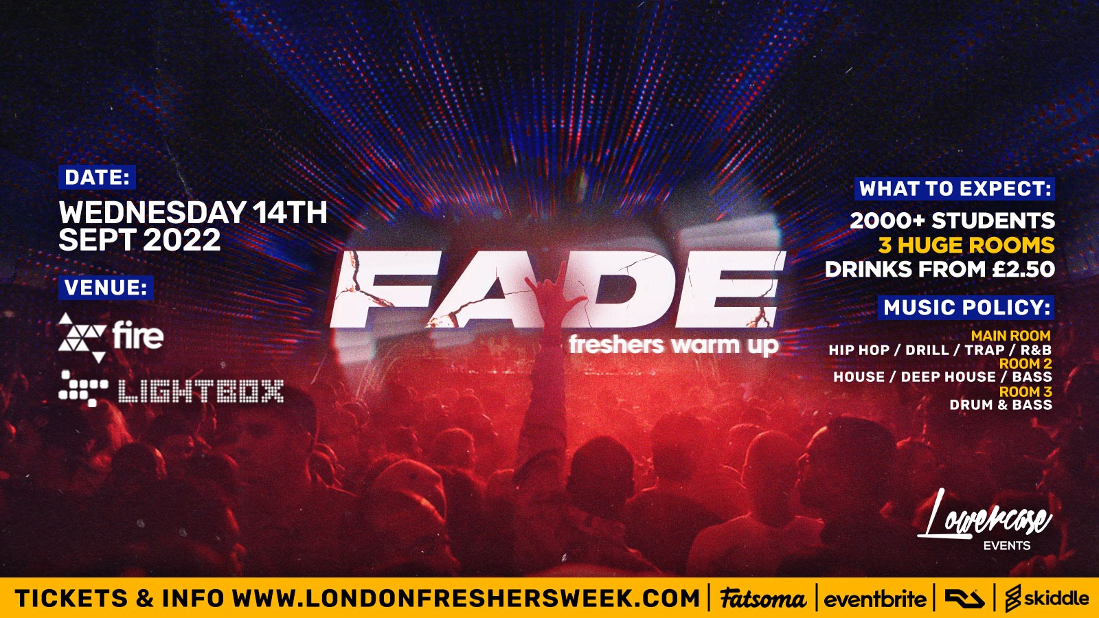 The Freshers Initiation @ EGG! London Freshers Week 2022 [WARM-UP]
