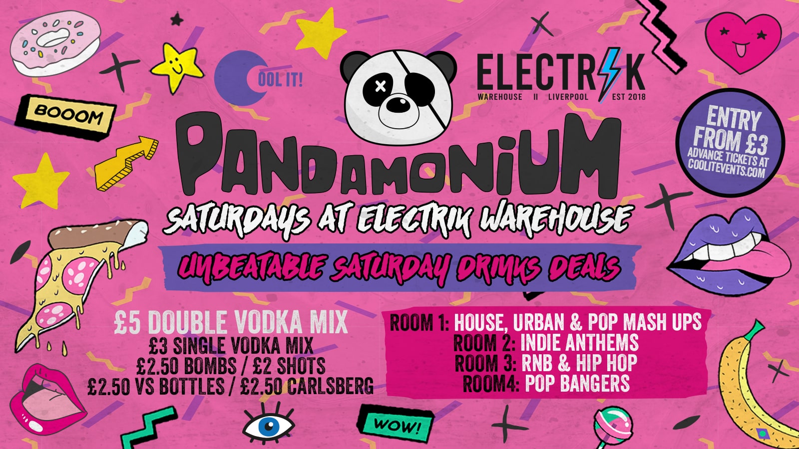 Pandamonium Saturdays