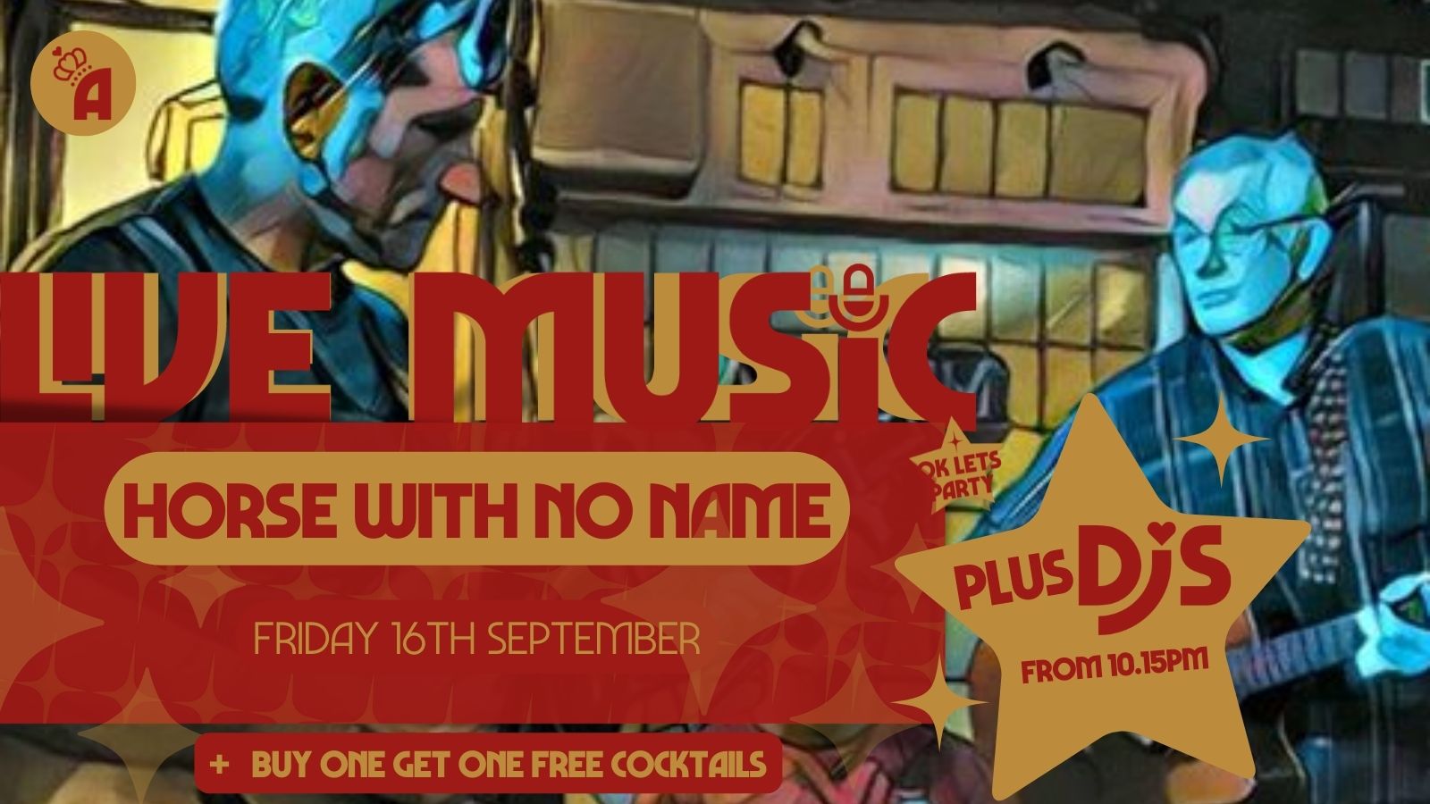 Live Music: HORSE WITH NO NAME // Annabel’s Cabaret & Discotheque, Plymouth