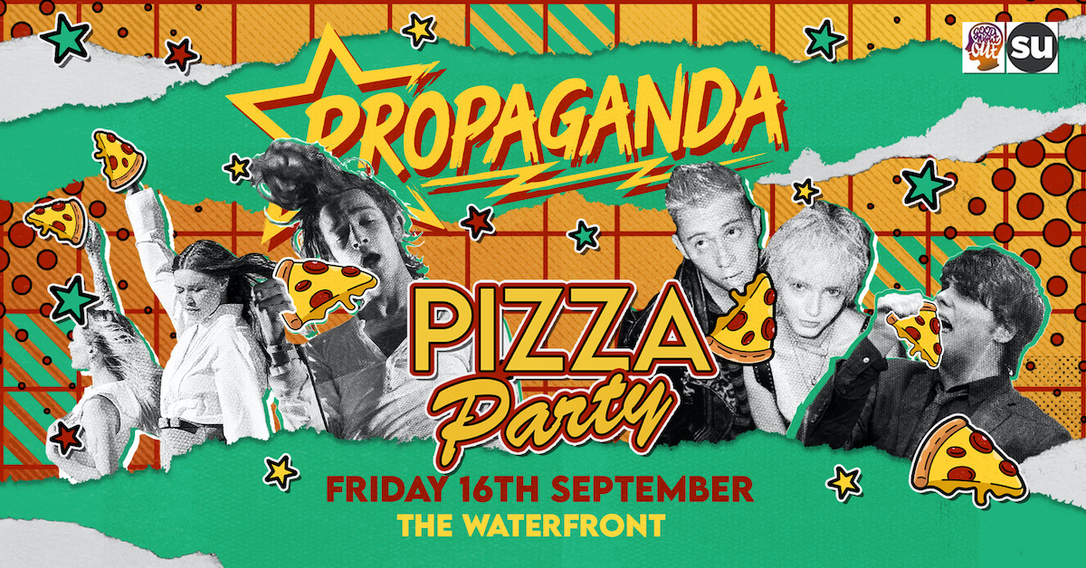 TONIGHT! Propaganda Norwich – Pizza Party!