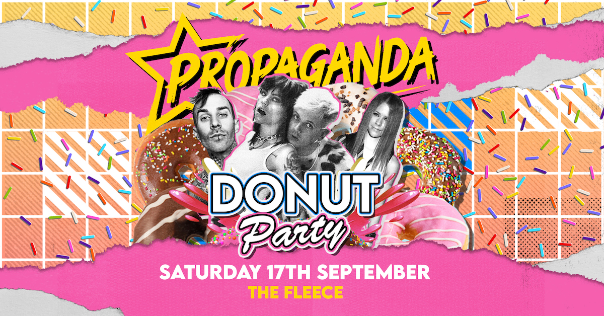 TONIGHT – Propaganda Bristol – Donut Party!