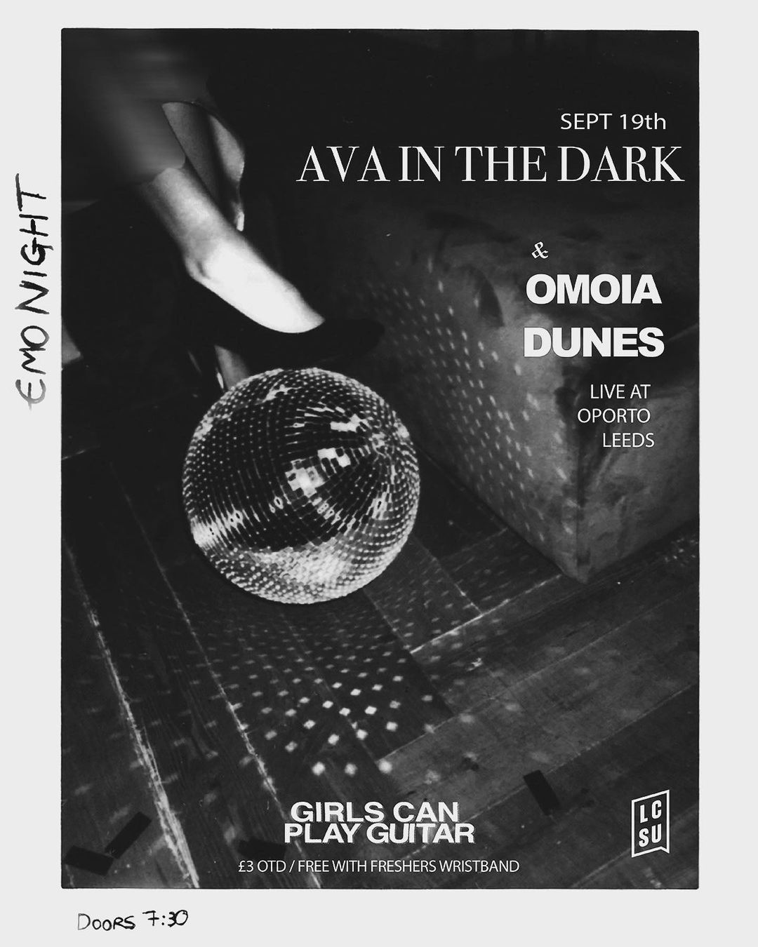 LCSU freshers ft Ava in the Dark & more