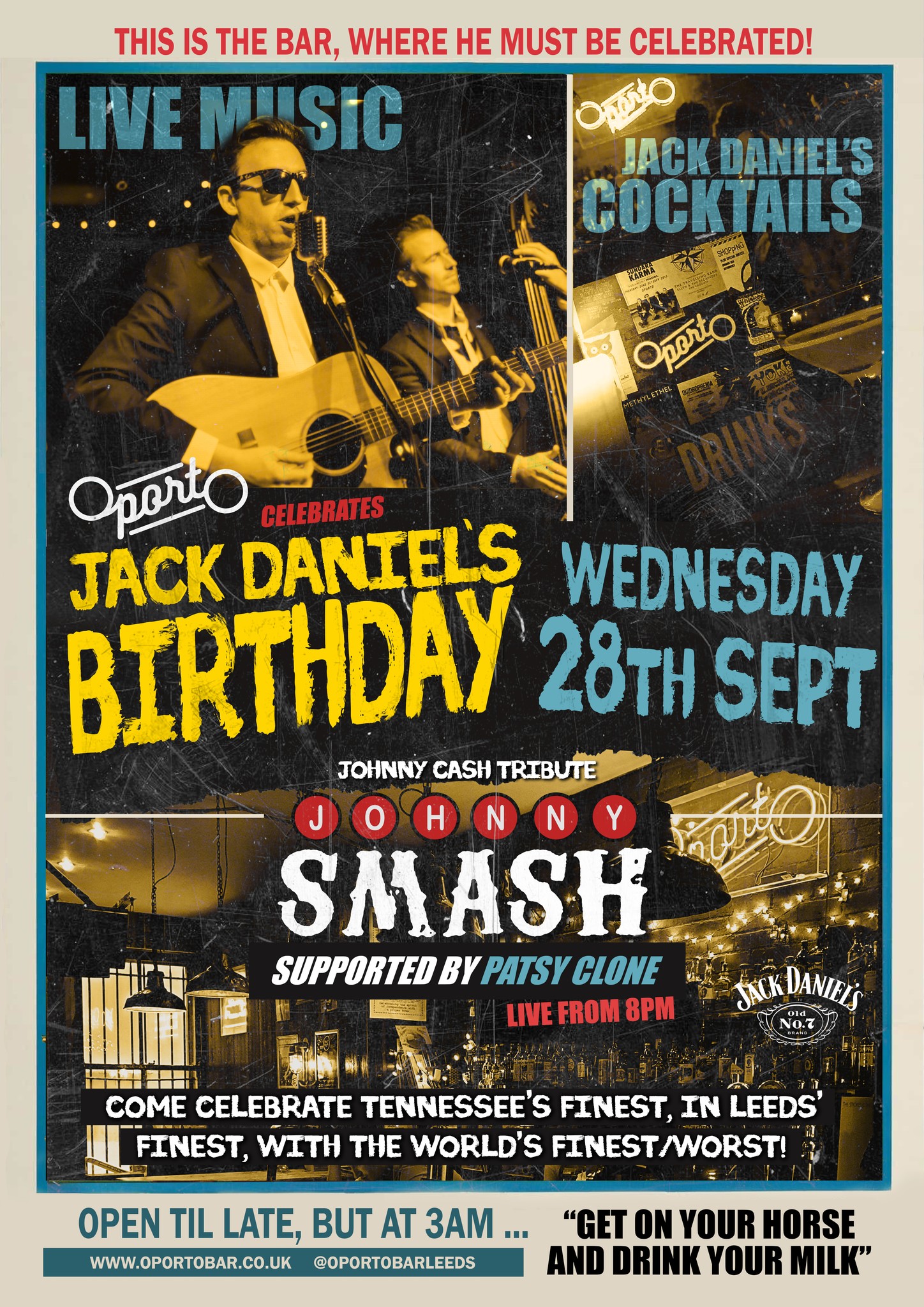 Jack Daniel’s birthday party ft. Johnny Smash!