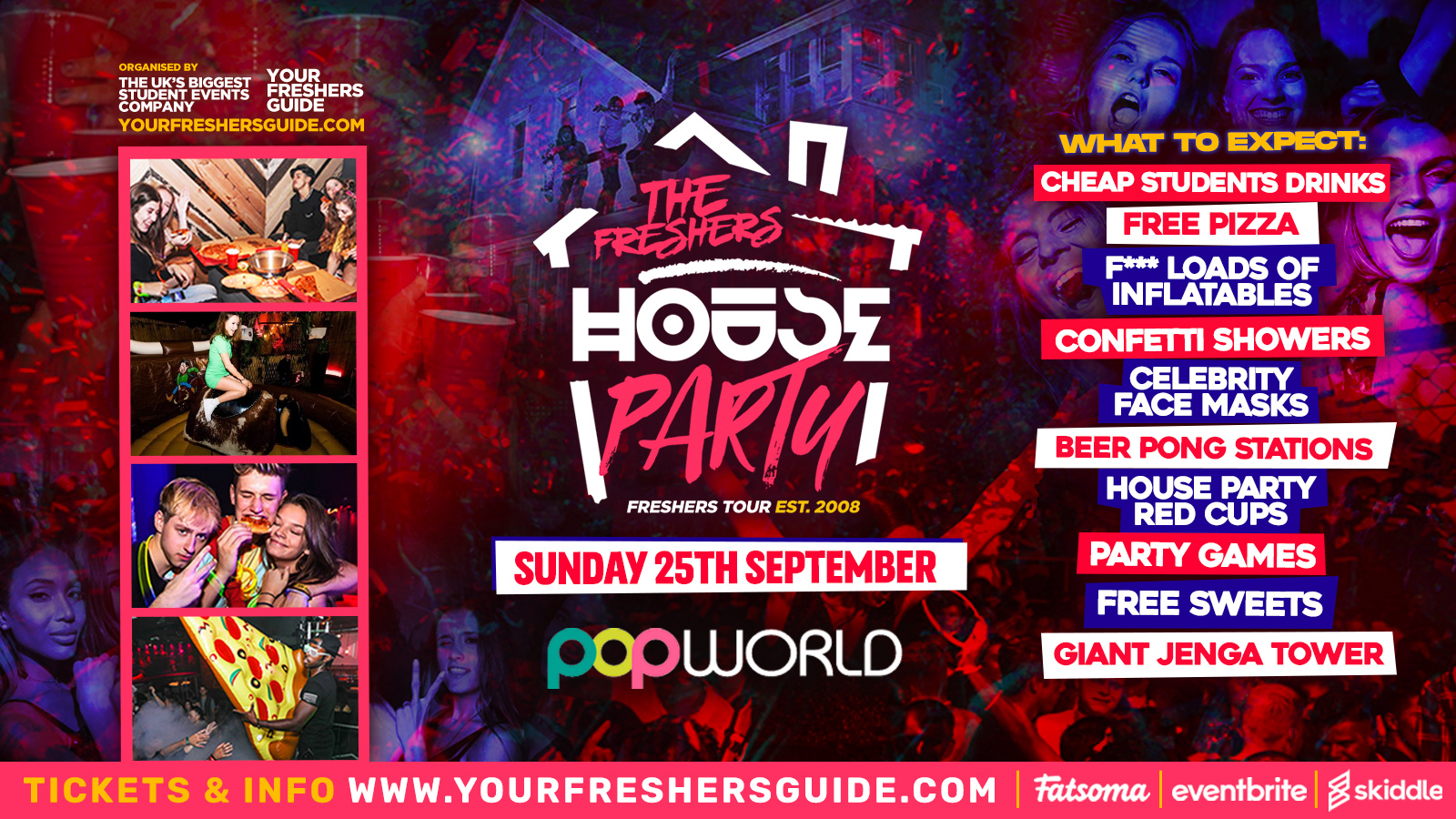 FREE ENTRY – The Freshers House Party / Swansea Freshers 2022