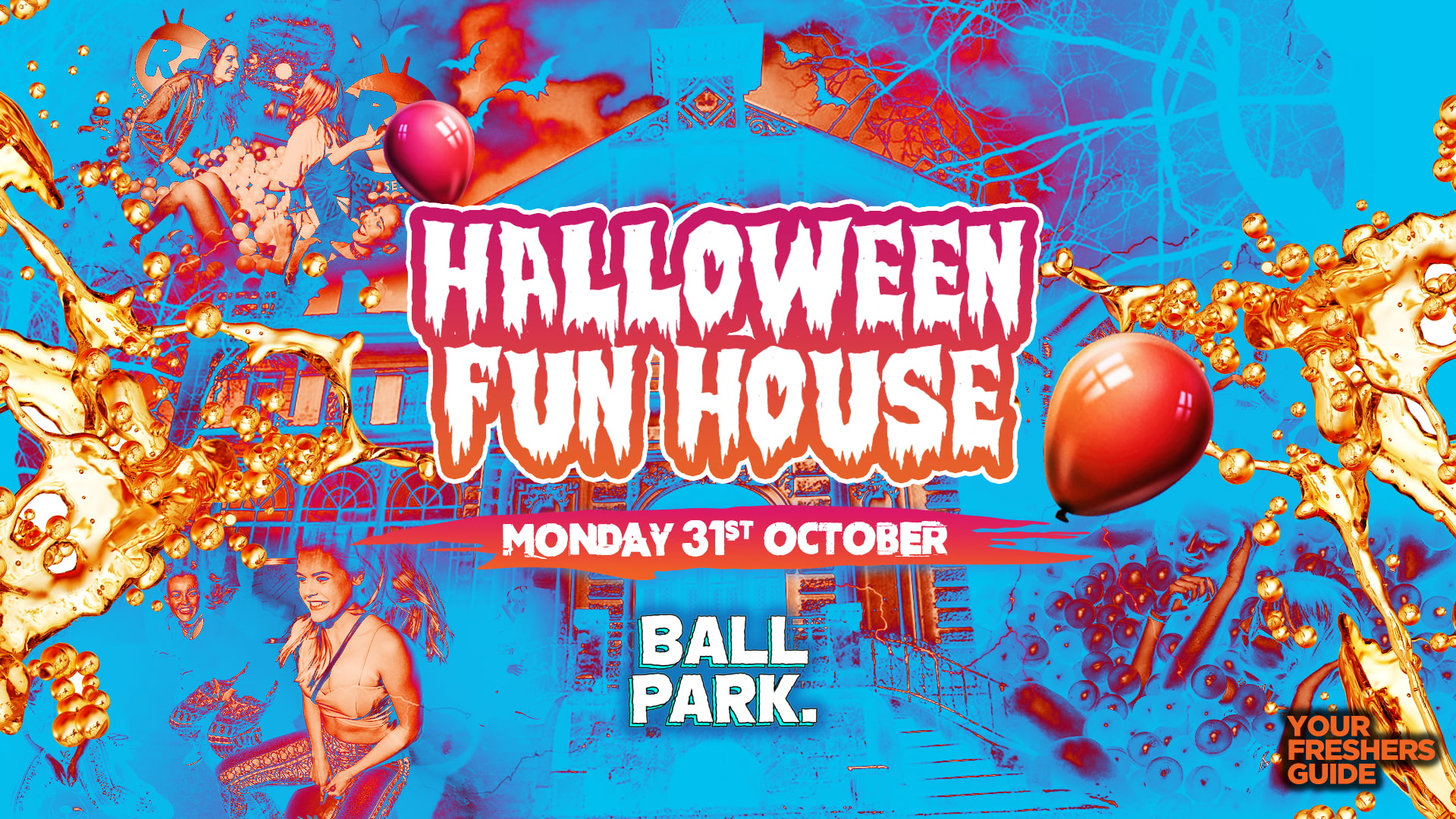 Halloween Fun House Liverpool Freshers 2022 FINAL 75 TICKETS 🚨 at