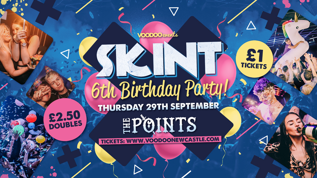 Skint’s 6th Birthday! 🎈