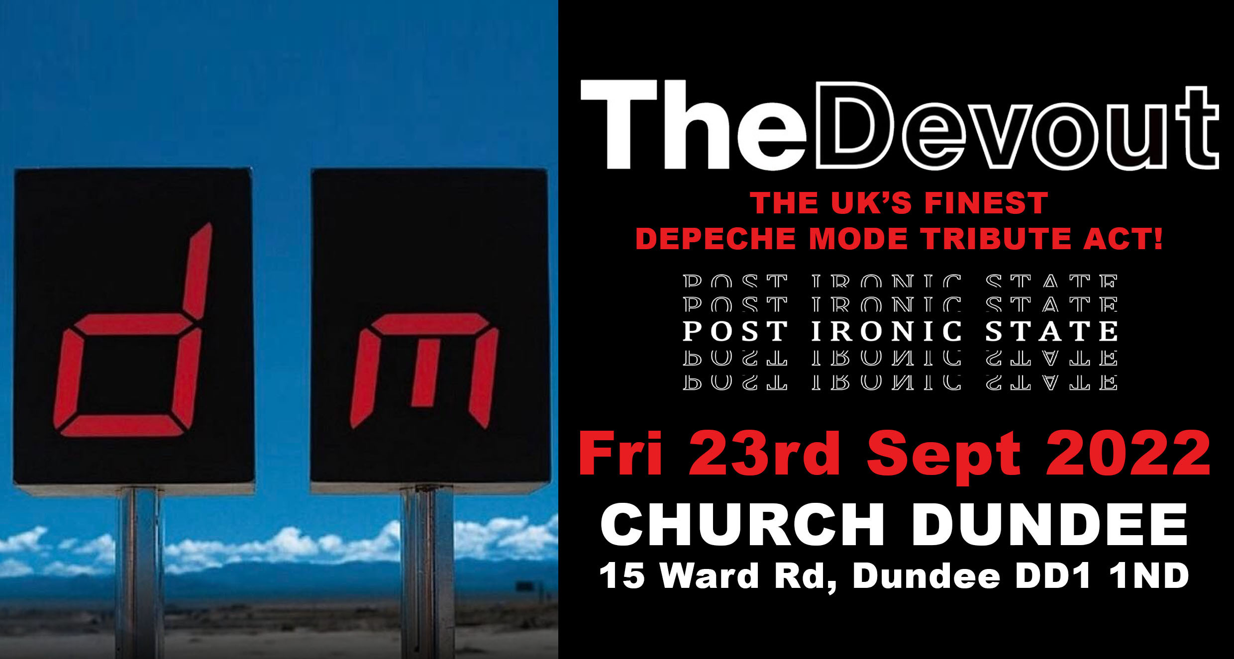 THE DEVOUT – Depeche Mode Tribute  + Post Ironic State