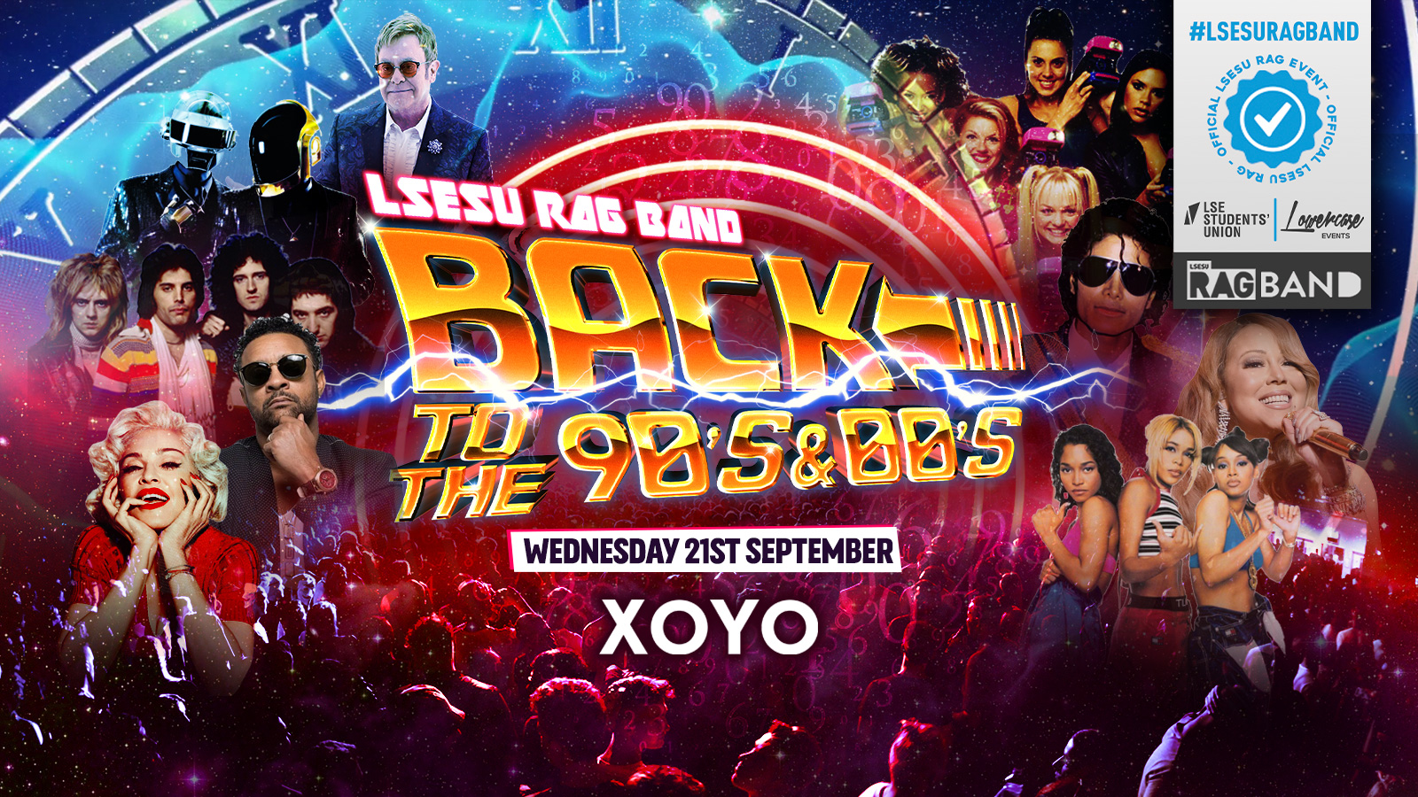 [TONIGHT] The Official LSE Back to the 90s & 00s @ XOYO