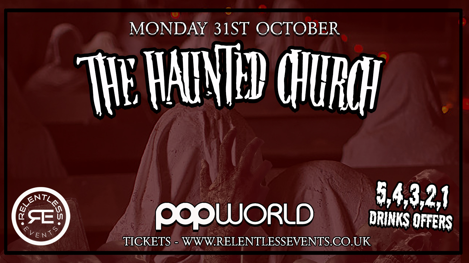 The Haunted Church Halloween Special at Popworld Birmingham