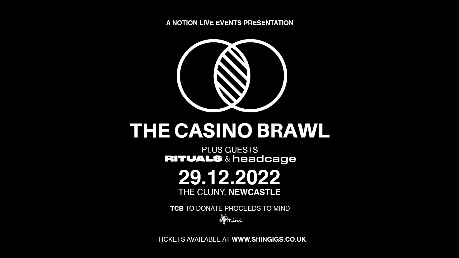 The Casino Brawl + Rituals & Headcage | The Cluny, Newcastle