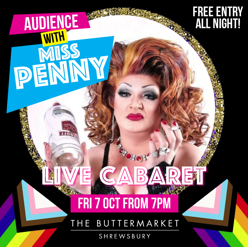 An Audience with Miss Penny  🎟 FREE TICKETS 🎟 live at The Buttermarket