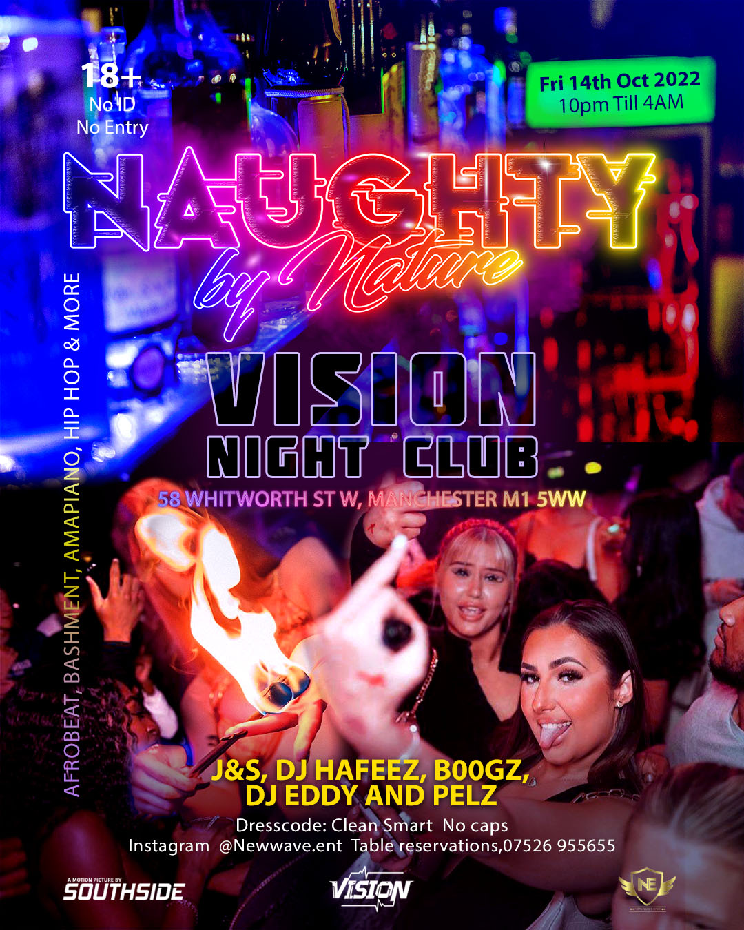 Naughty by Nature at Visions Night Club , Manchester on 14th Oct 2022 |  Fatsoma