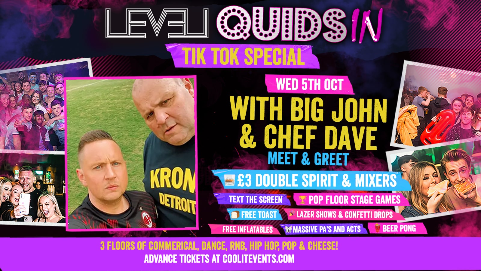 Quids In Wednesdays : TIK TOK Special with BIG JOHN & CHEF DAVE!