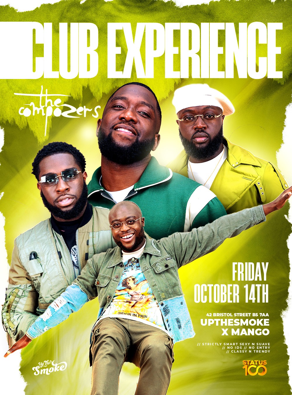 The Club Experience with the Compozers at Mango Night Club, Birmingham