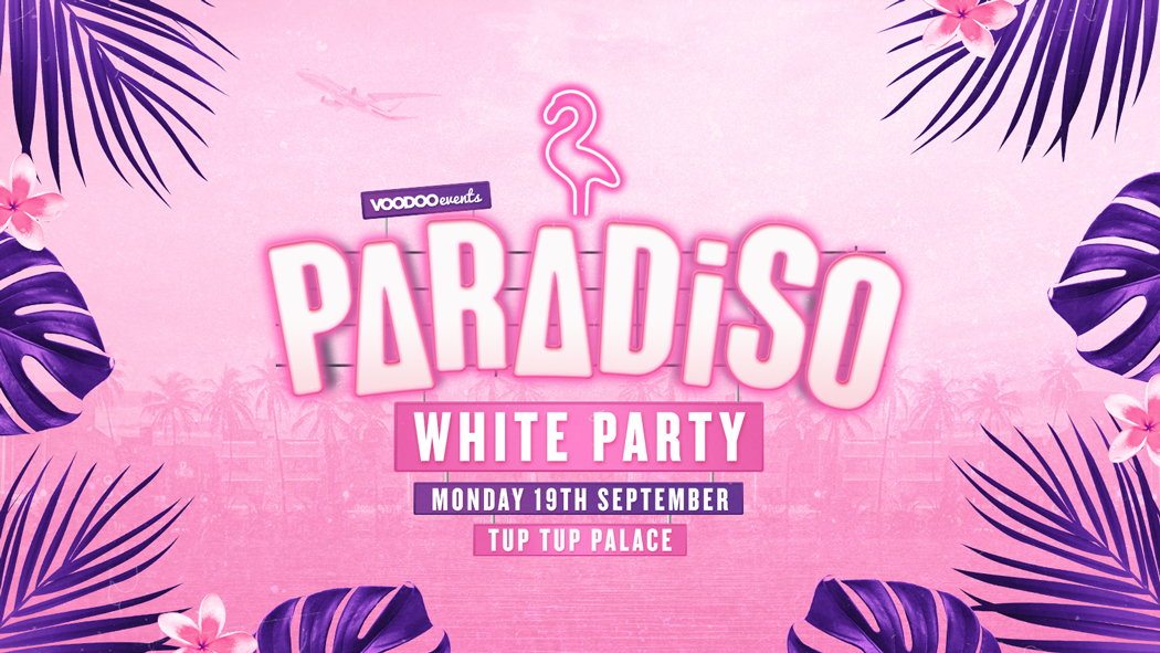 Paradiso White Party – Freshers Monday