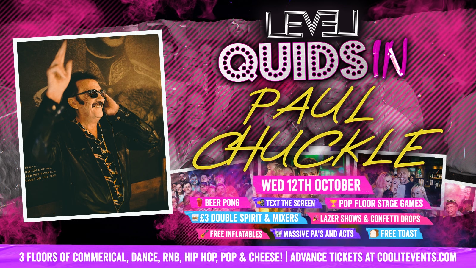 Quids In Wednesdays : PAUL CHUCKLE Live!