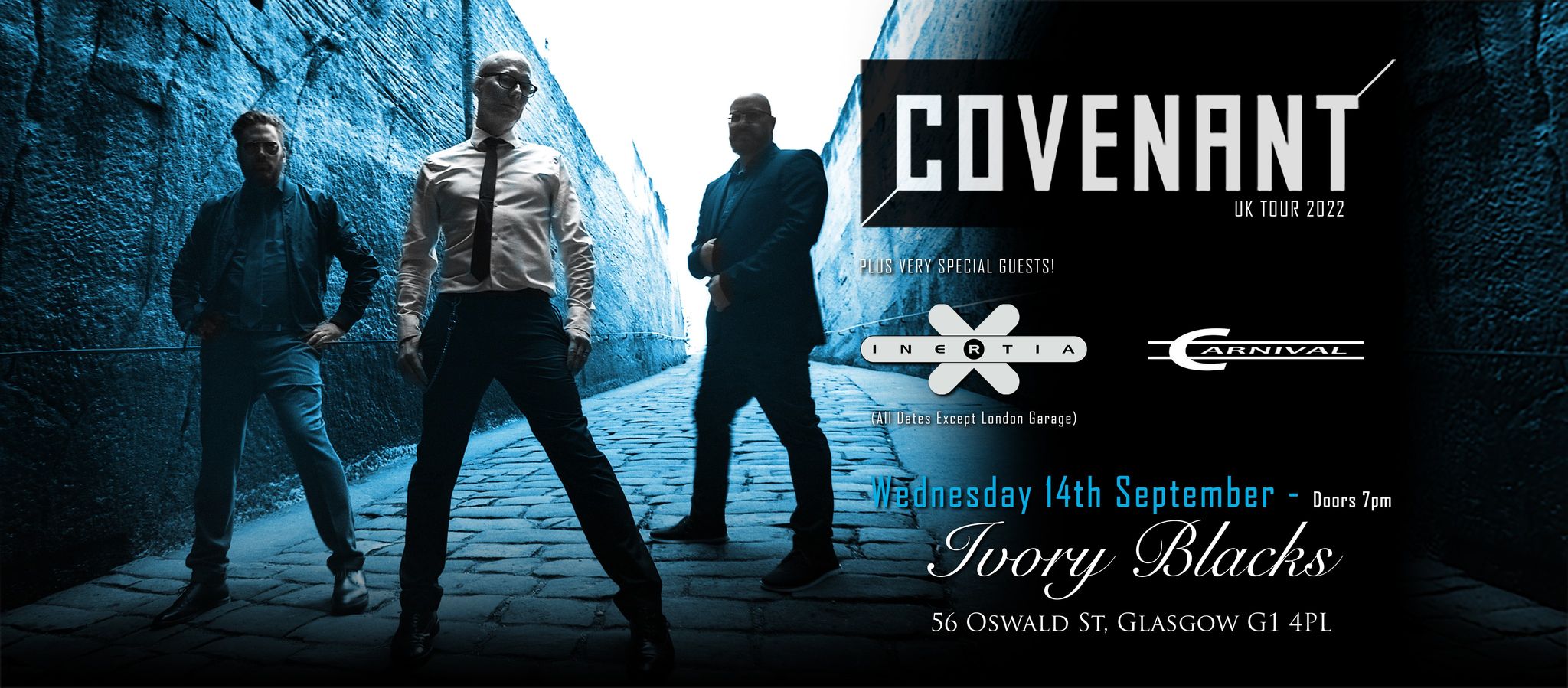 COVENANT – Glasgow + Inertia & Carnival