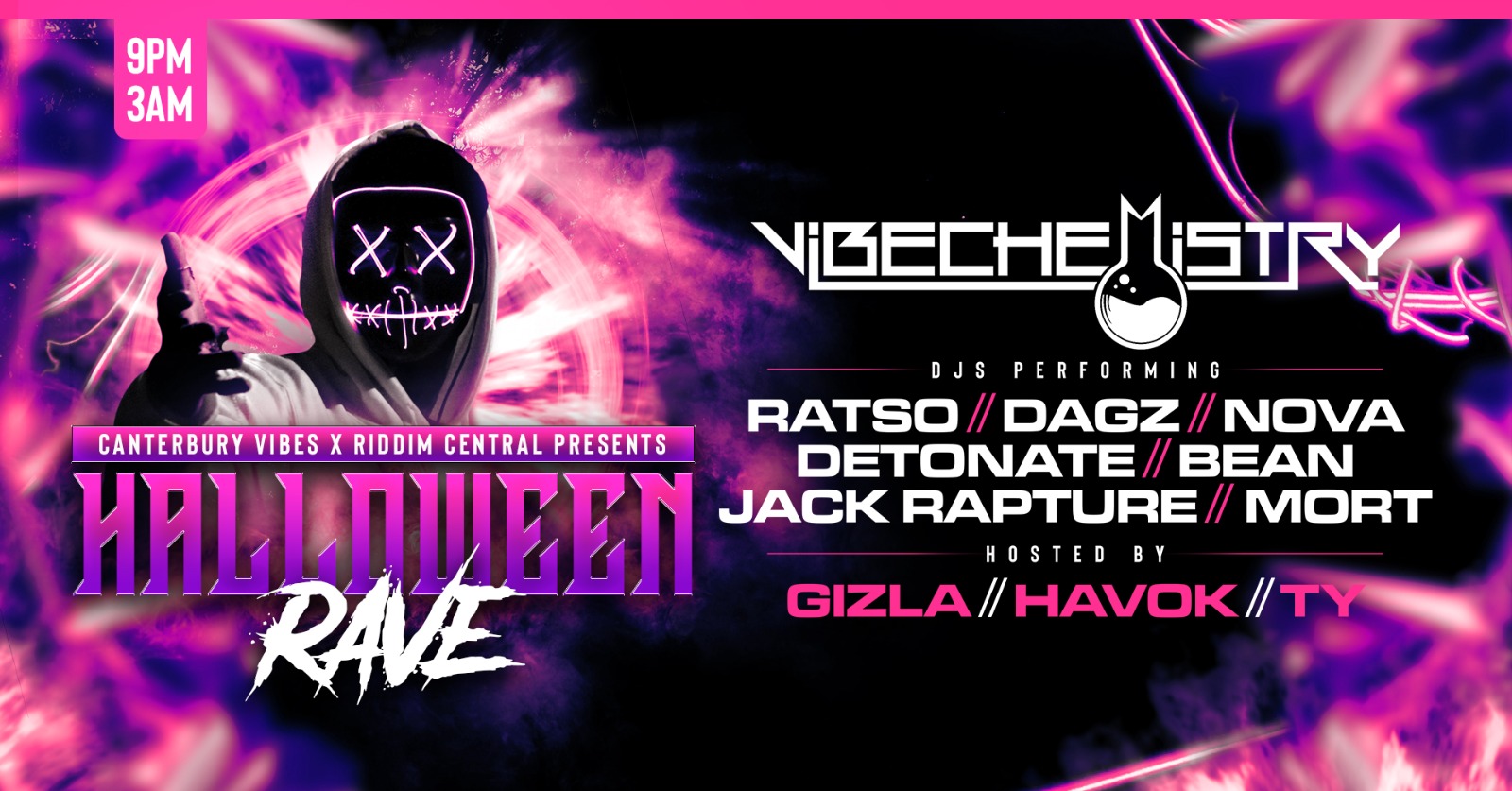 Halloween Rave – Special Guest Vibe Chemistry