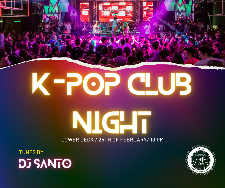 KPOP Club night – Special Guest DJ SANTO