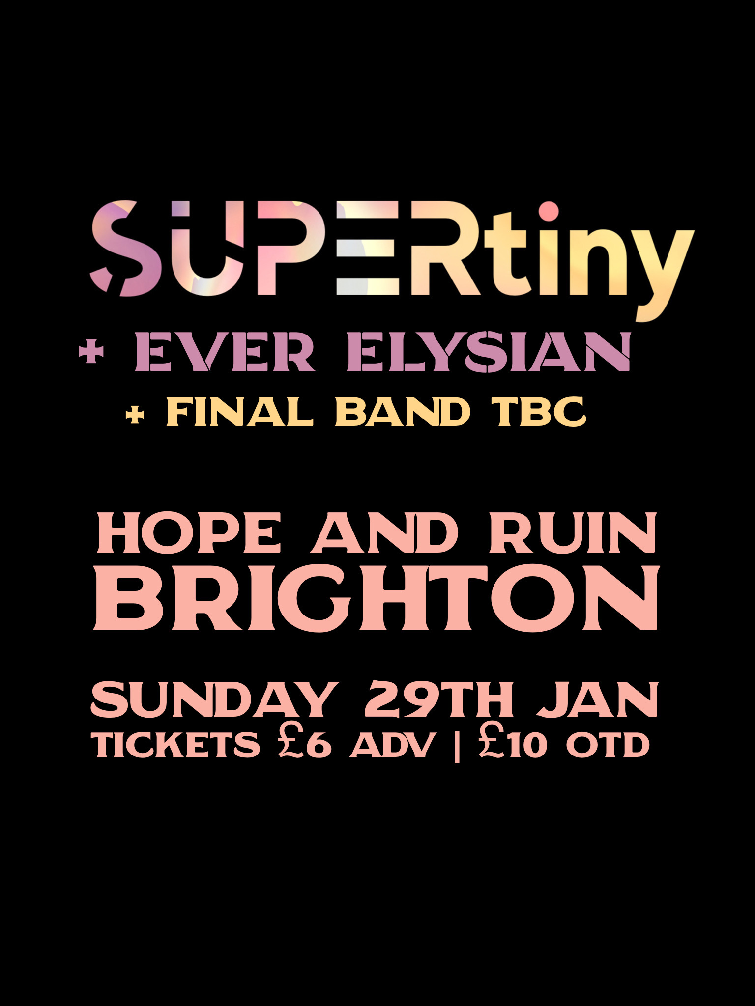 SUPERtiny + Ever Elysian