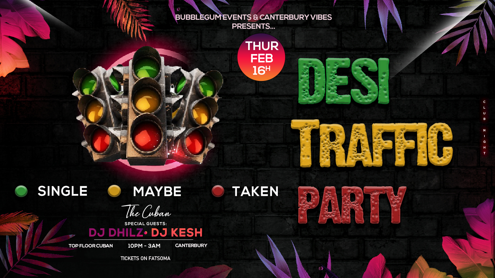 Desi Traffic Light Party