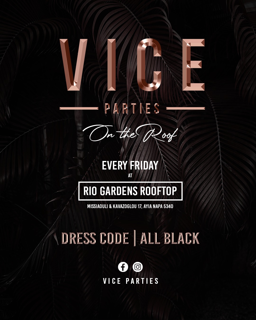 VICE Parties – On The Roof (21st July)