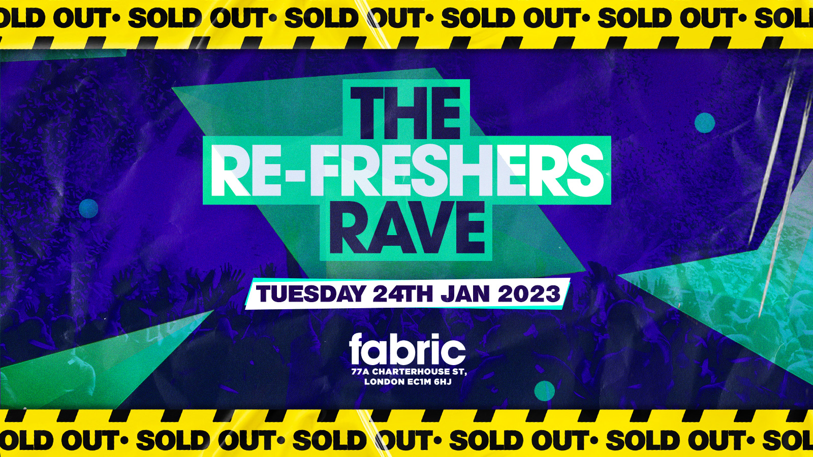The 2023 Refreshers Rave at FABRIC! 95 SOLD OUT 🔥 at fabric London