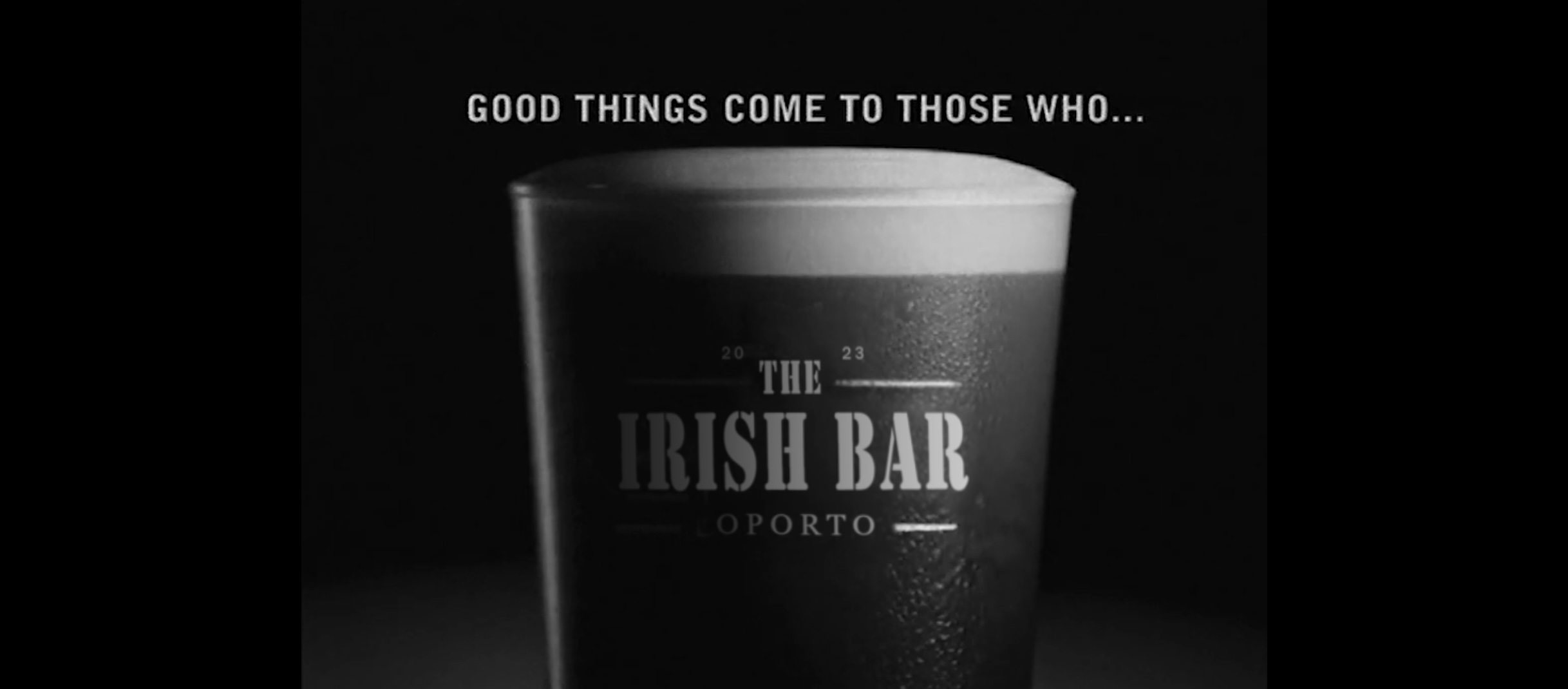 The Irish bar opening party