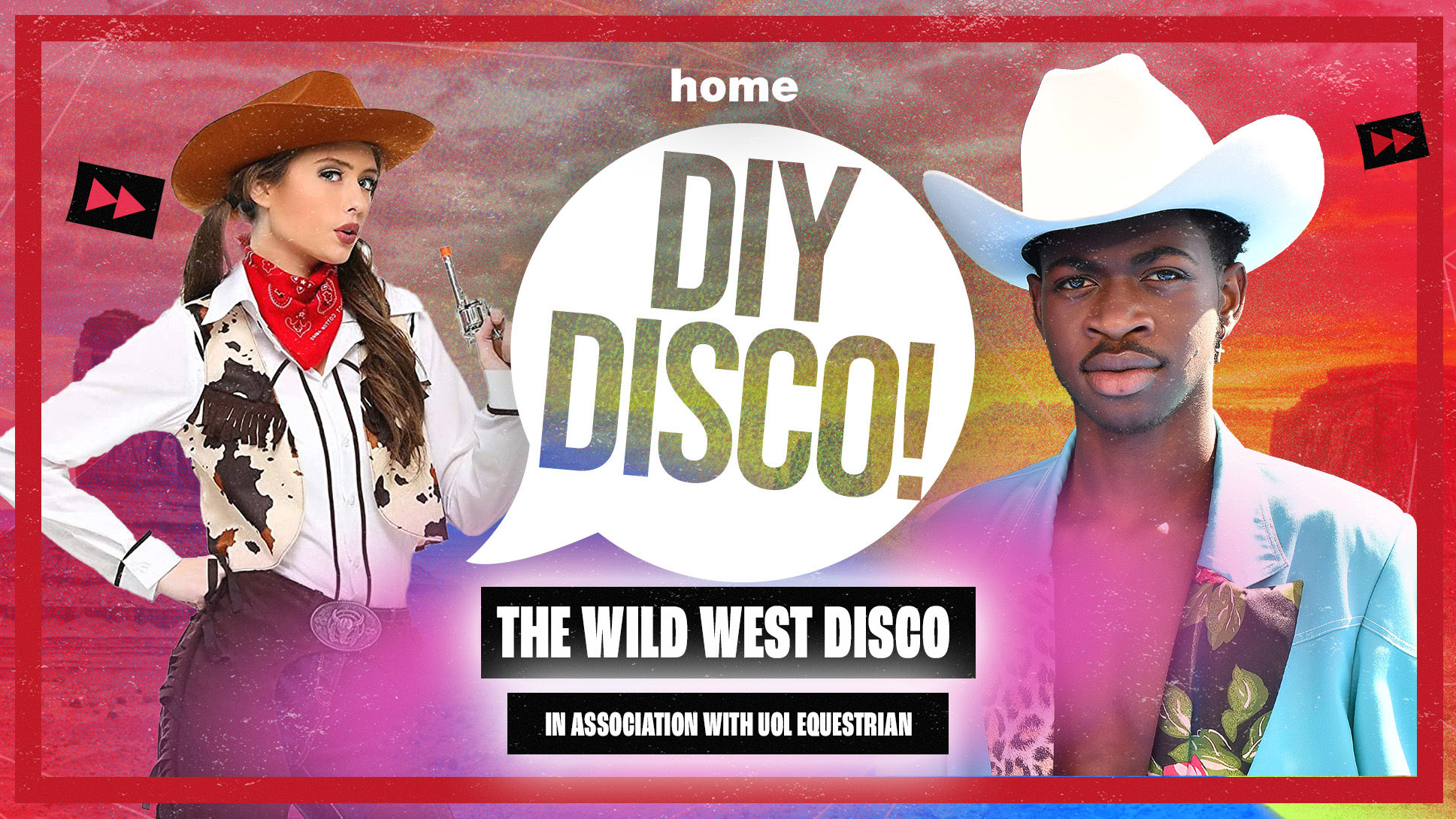 DIY “WILD WEST” DISCO – UOL EQUESTRIAN TAKEOVER