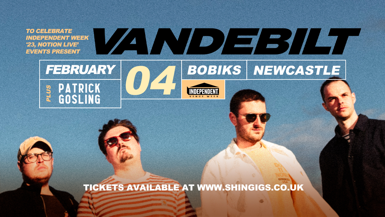 (SOLD OUT!) Vandebilt + Patrick Gosling for IVW ’23