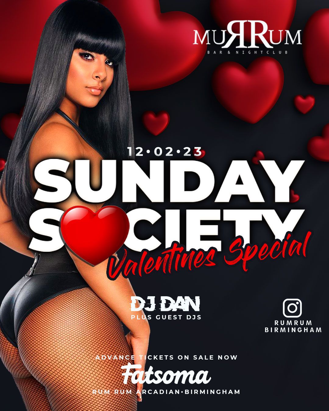 SUNDAY SOCIETY VALENTINES SPECIAL AT RUMRUM
