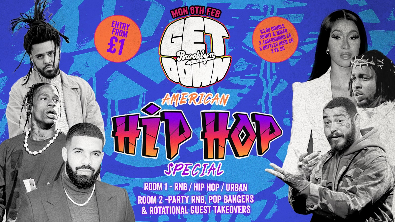 Get Down Mondays : American Hip Hop Special