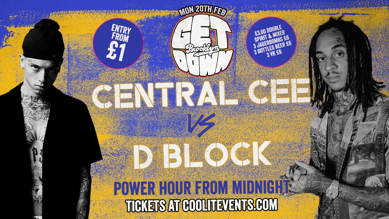 Get Down Mondays : Central Cee Vs D Block : Power Hour
