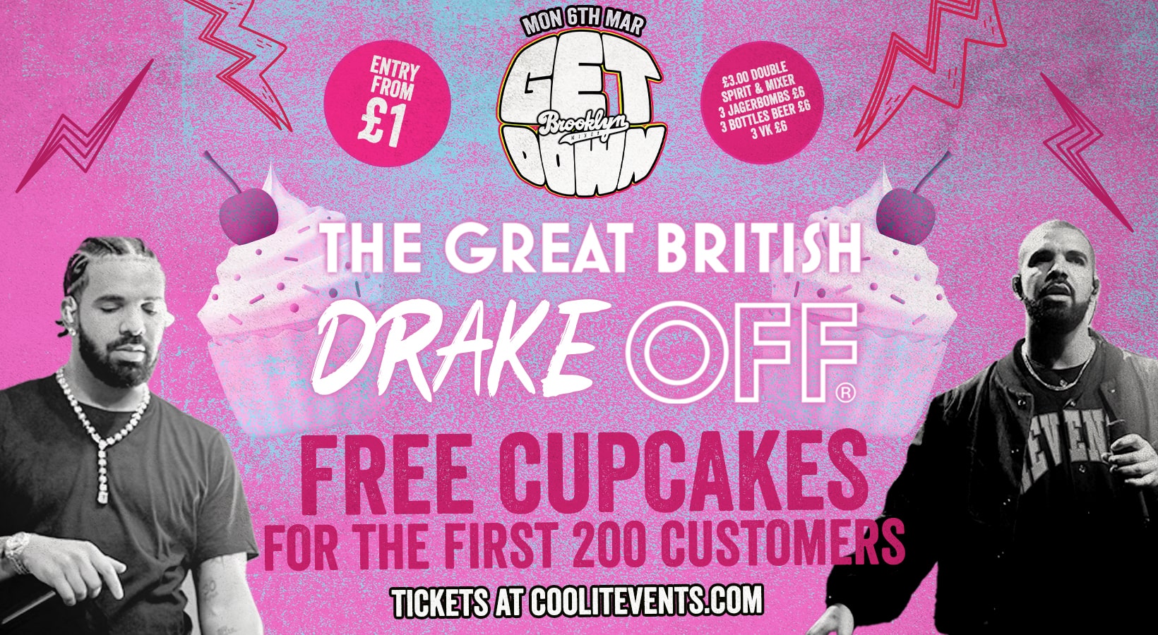 Get Down Mondays : The Great British Drake Off