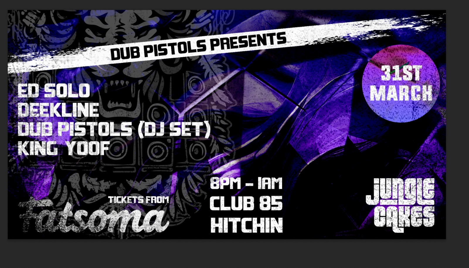 Dub Pistols Presents: Ed Solo, Deekline & King Yoof (Sold OUT)