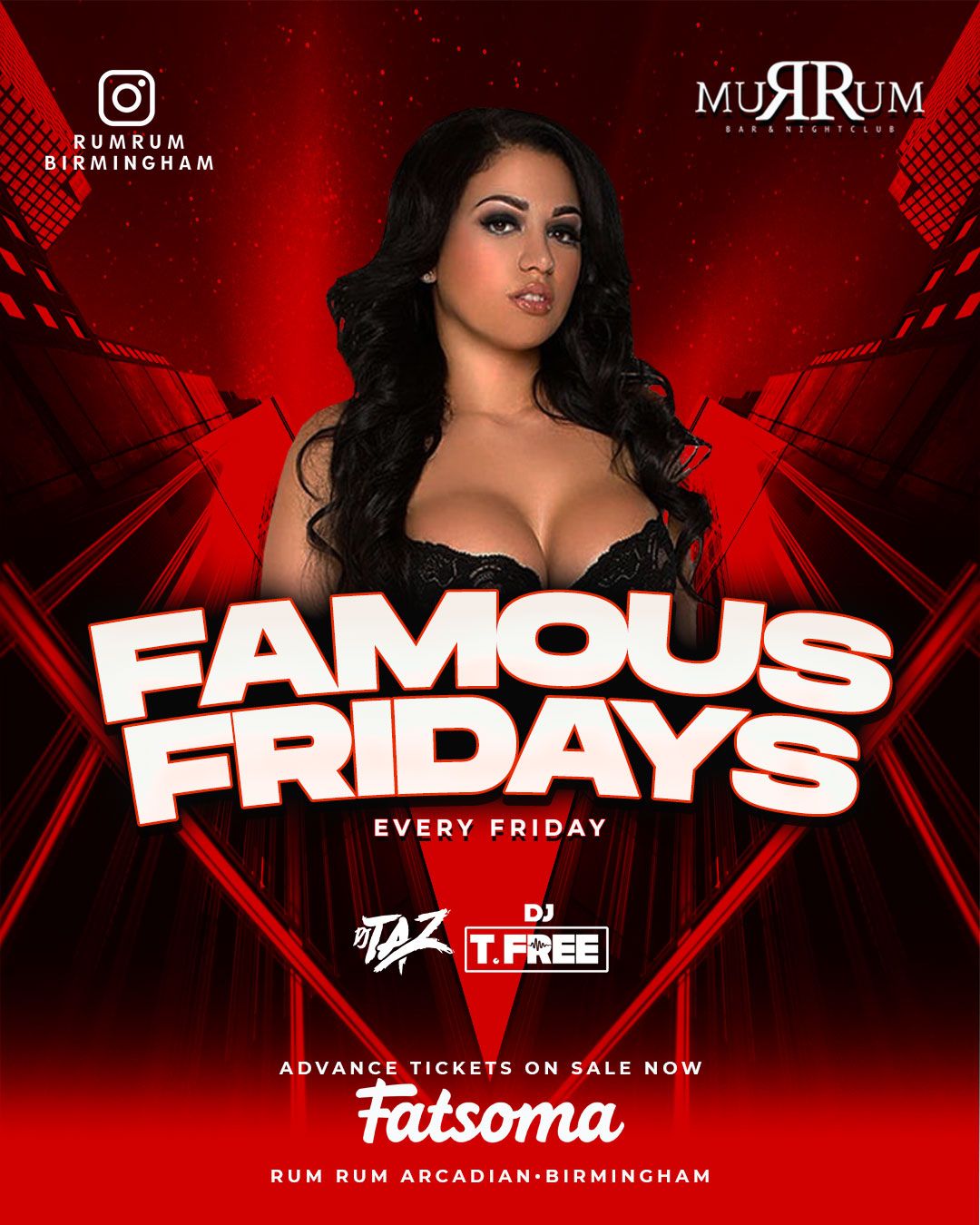 Famous Fridays in RumRum Few Tickets Left 💰